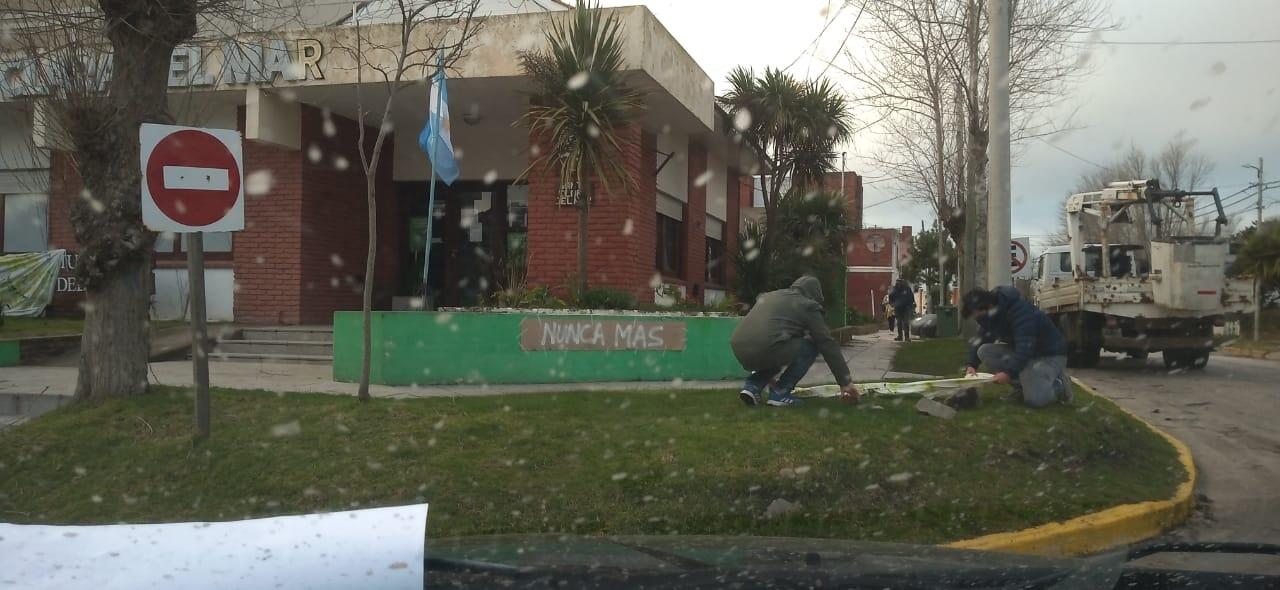 Vecinos se manifestaron en la Delegación de Santa Clara 