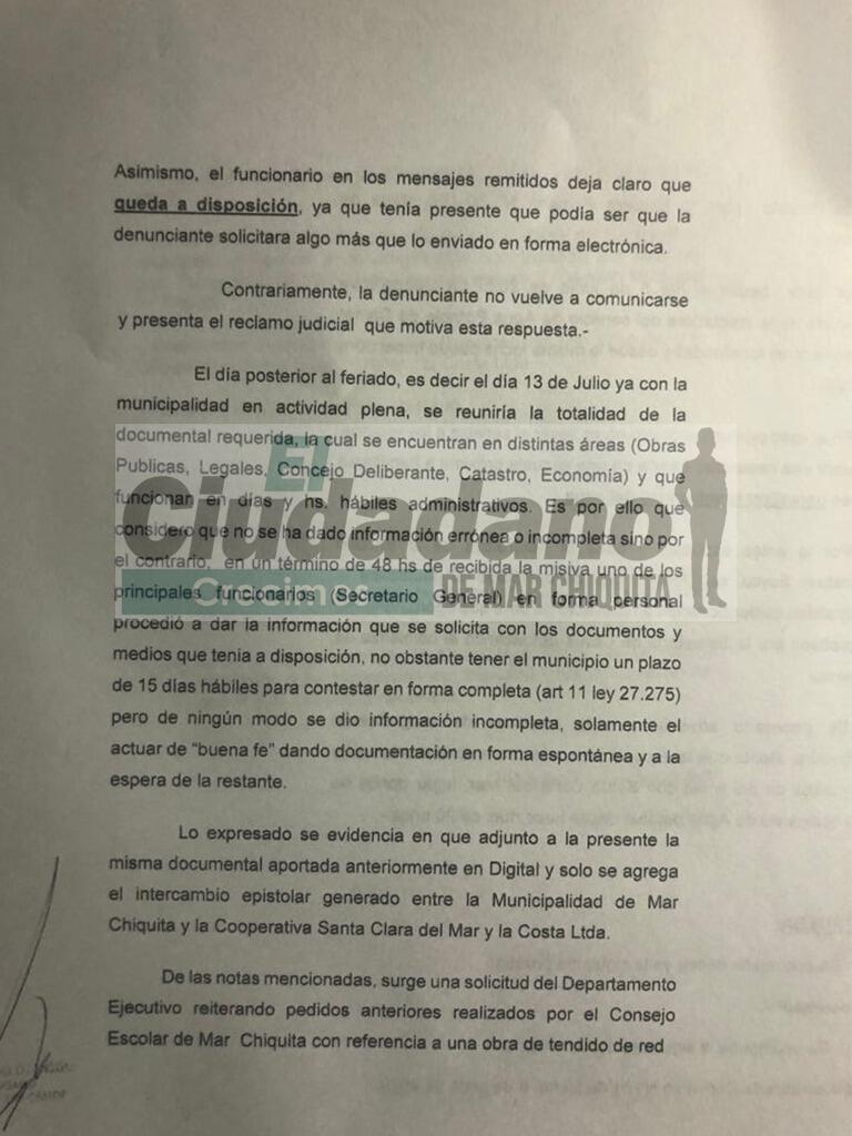 La justicia citó a Paredi a una audiencia el próximo jueves