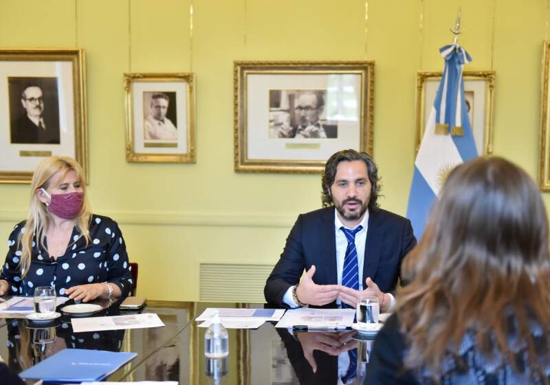 El jefe de Gabinete, Santiago Cafiero, encabezó el encuentro. Se analizaron acciones para incrementar el acceso de todos los argentinos a servicios esenciales del Estado. 