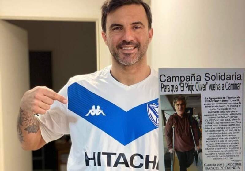 El ex jugador de Vélez decidió aportar con la iniciativa que tuvieron desde la Agrupación de directores técnicos de fútbol Mar y Sierra a la que se sumaron Alvarado y Aldosivi.