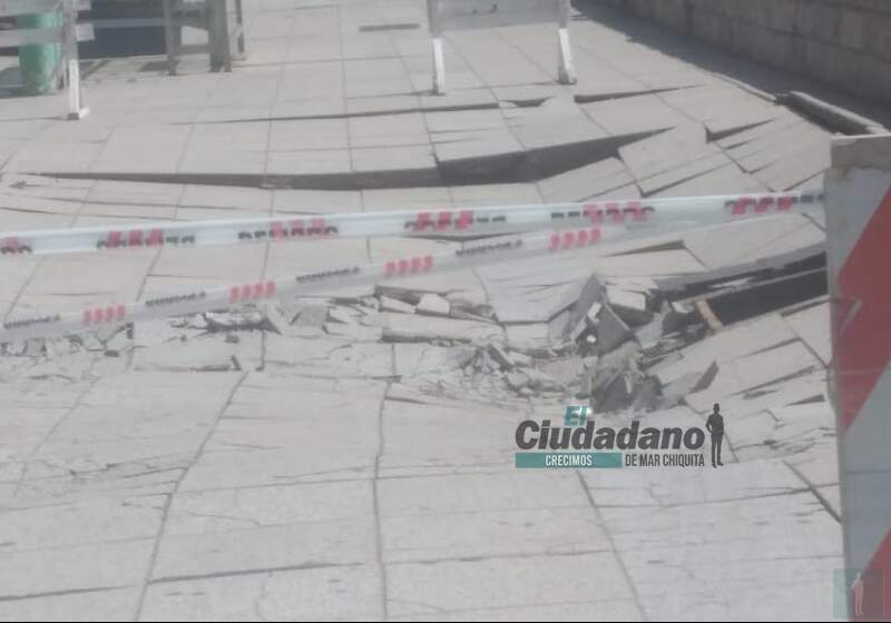 La municipalidad de General Pueyrredón informó que el daño fue provocado por la empresa 9 de Julio, la cual cubrirá los gastos de refacción en Boulevard Marítimo y Las Heras.