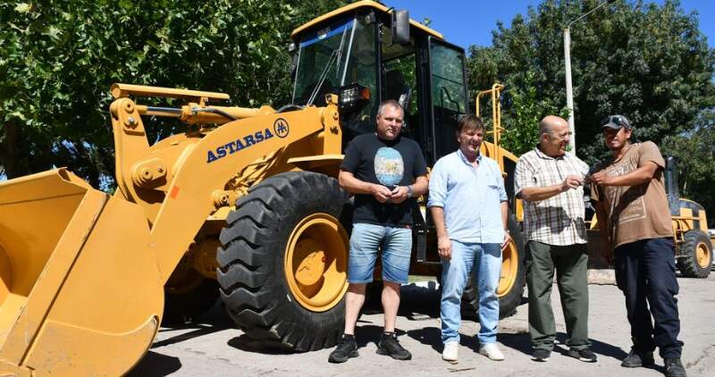 La nueva maquinaria se adquirió a través del Ministerio de Desarrollo Agrario bonaerense