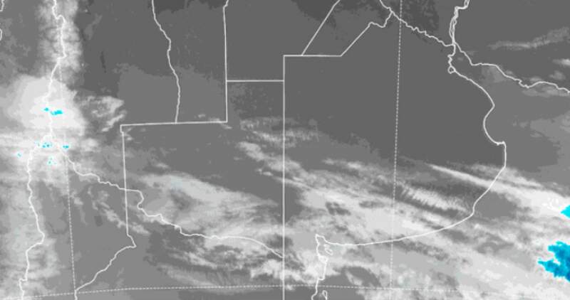 Habrá lluvias débiles hacia la tarde noche del domingo