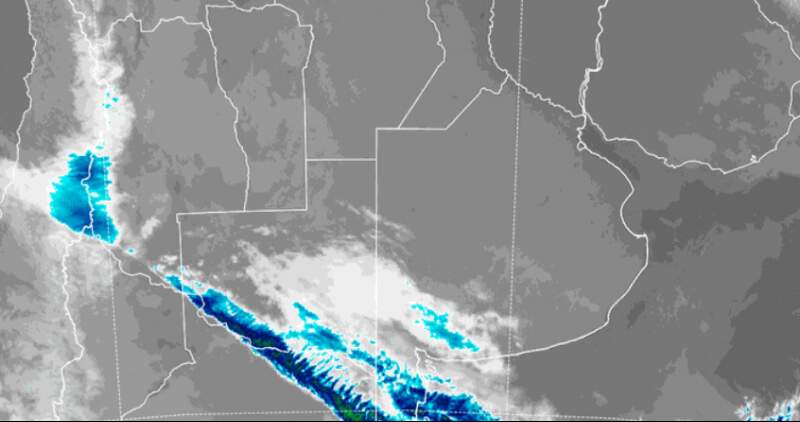 En las zonas más frías del sur pampeano las mínimas rondan los 0 ºC – 1º C