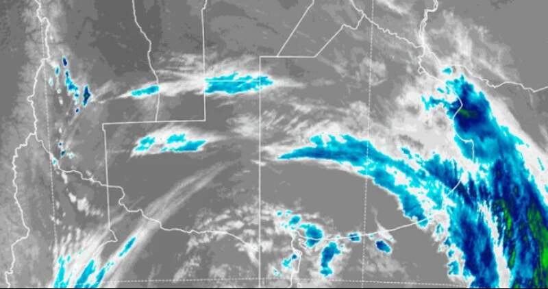 Un centro de altas presiones sobre la costa Atlántica bonaerense ha permitido la entrada de una masa de aire frío y estable