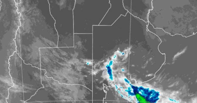 LLega un frente frío a la región pampeana con tormentas de variada intensidad