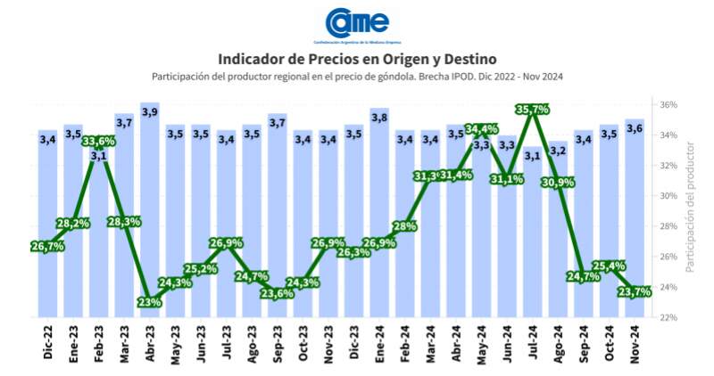 Informe CAME