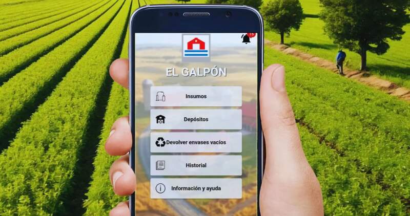 Sirve para conocer el stock de productos, envía notificaciones cuando un insumo es insuficiente y ayuda con la gestión de envases vacíos.