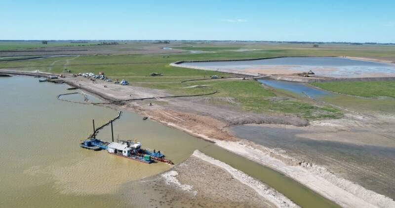 Inundaciones en el centro provincial