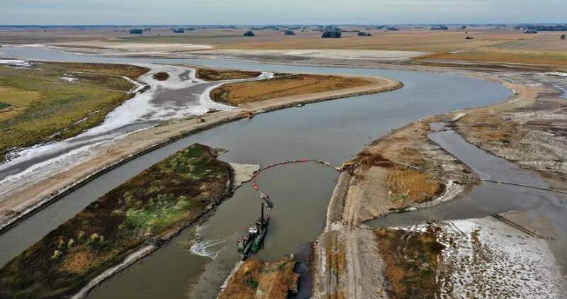 La obra está paralizada desde el 2023