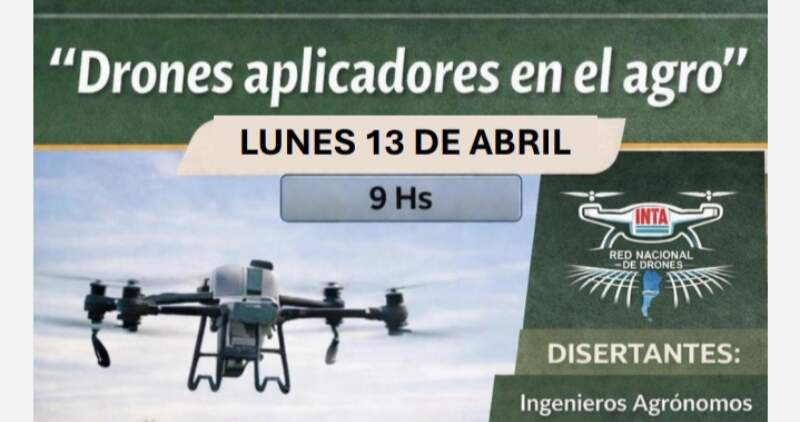 Los disertantes serán los ingenieros agrónomos Franco Donna y Ulises Loizaga.