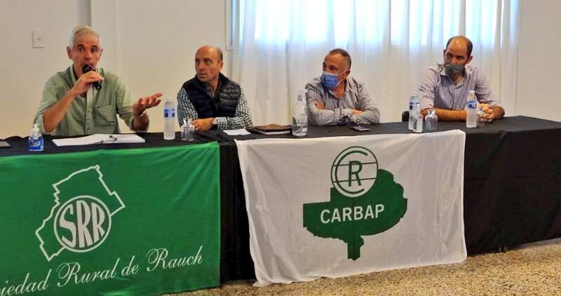Se llevó a cabo la reunión de dirigentes de Carbap con asociaciones rurales de la cuenca del Salado, centro y sudeste de la provincia de Buenos Aires 



