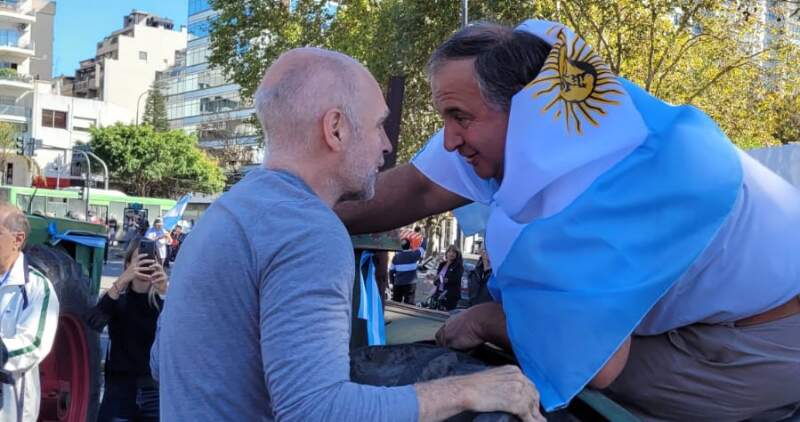 Rodríguez Larreta en la marcha del agro: “Cuando el campo crece, crece la Argentina” 