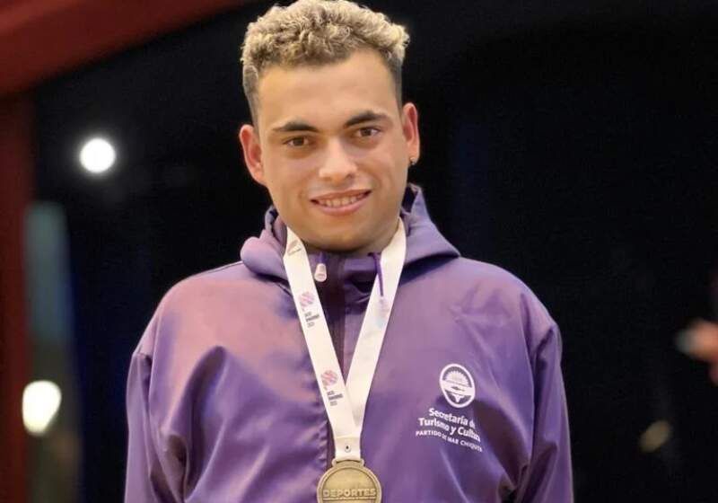 Lucas Casal se llevó el oro en fotografía PCD en los Juegos Bonaerenses