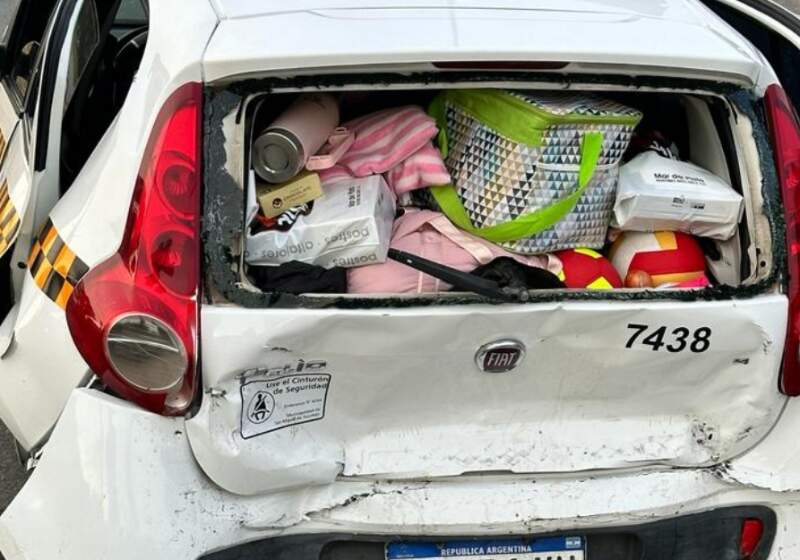 Sucedió este martes por la tarde en el semáforo de la autovía en su intersección con Algorta.
