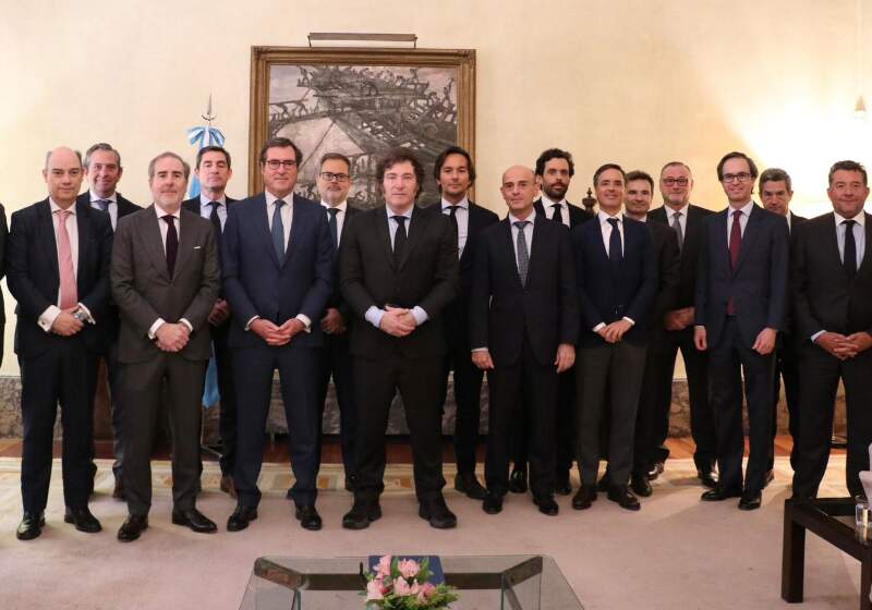 El Presidente Javier Milei se reunió con las principales empresas españolas en Madrid
