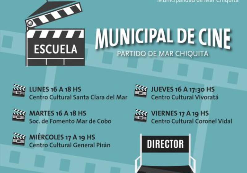 Encuentros cinematográficos en Mar Chiquita: "El mundo del cine local"
