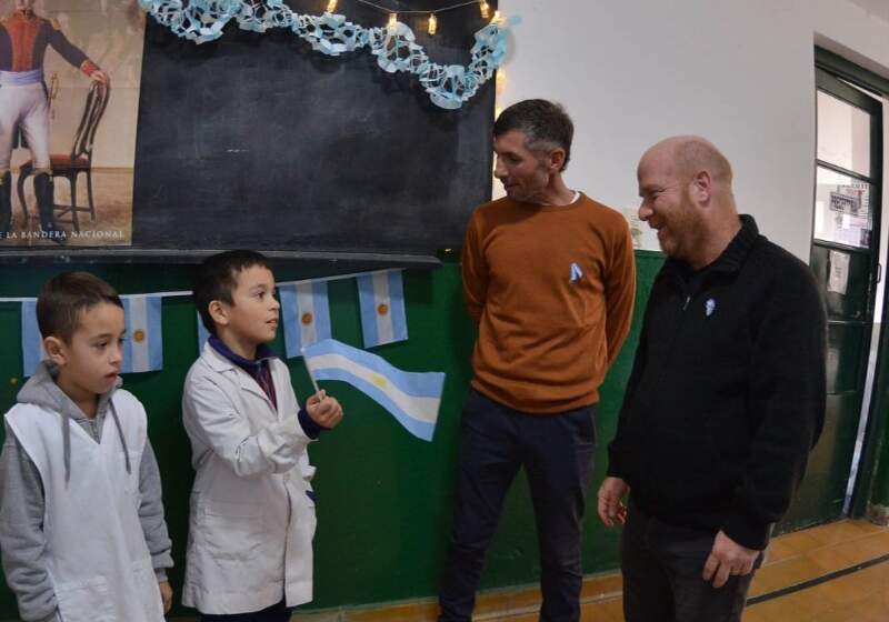 Lo dijo el intendente al encabezar el acto protocolar en el Polideportivo de Vivoratá. Además, realizó anuncios de obras e inversiones.