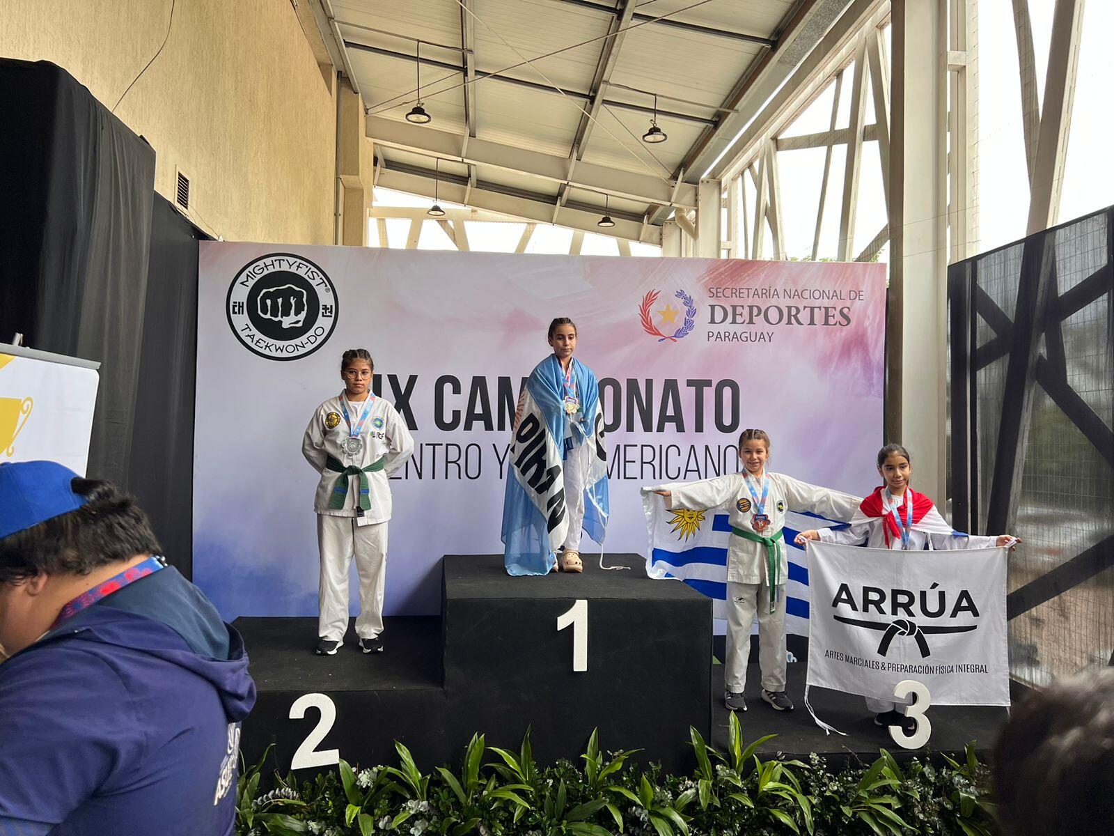 Una deportista de Mar Chiquita se consagró en un campeonato de Taekwon-Do que se disputa en Paraguay