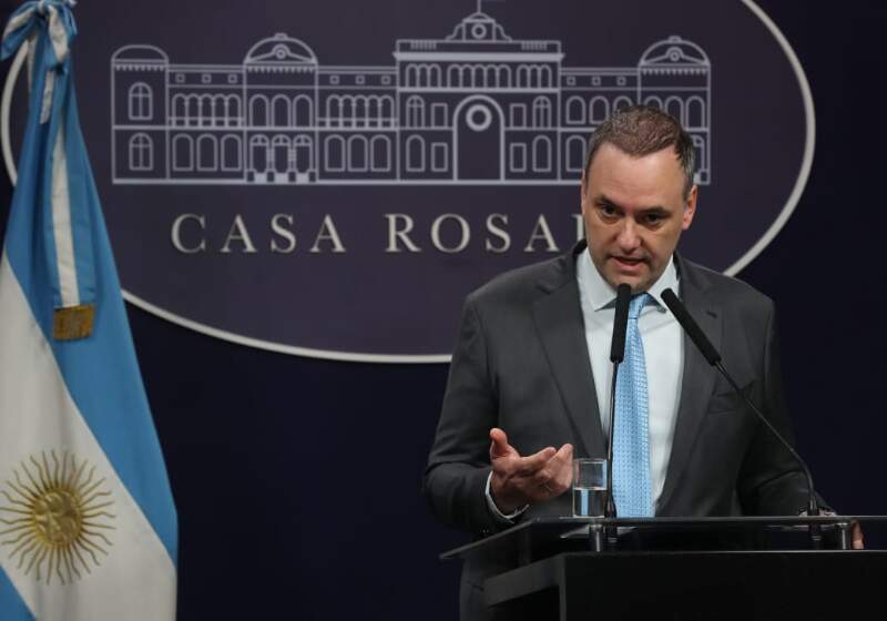 Lo informó el Vocero Presidencial, Manuel Adorni.