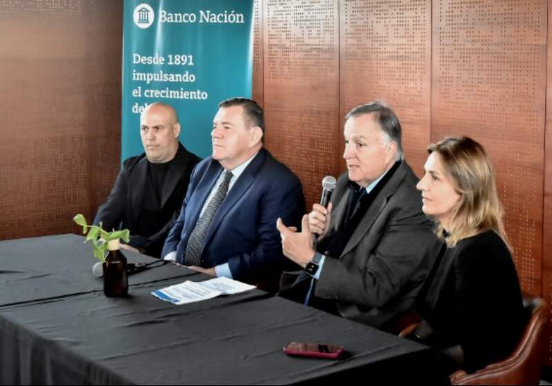Daniel Tillard, presidente de BNA, encabezó un acto en General Pueyrredon que impulsa una Ordenanza para que los beneficiaros no paguen impuestos en ese municipio.