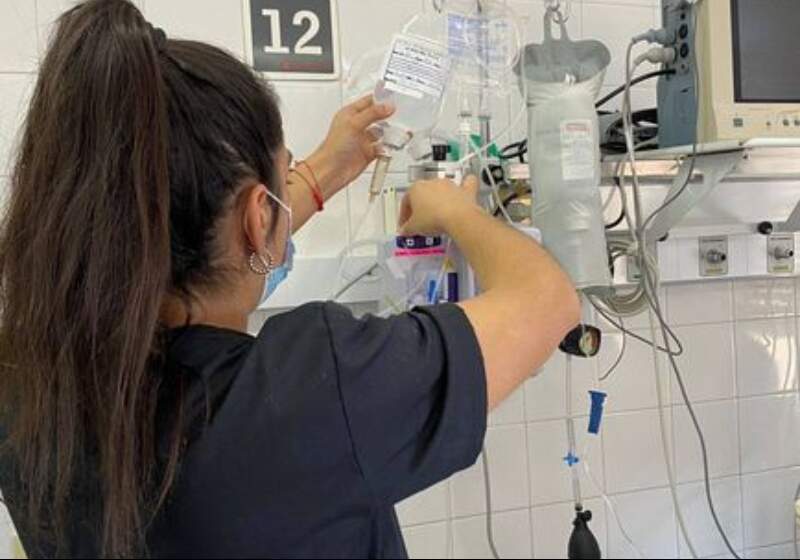 Los profesionales se instruyeron en prácticas para la futura Terapia Intensiva en el nosocomio.