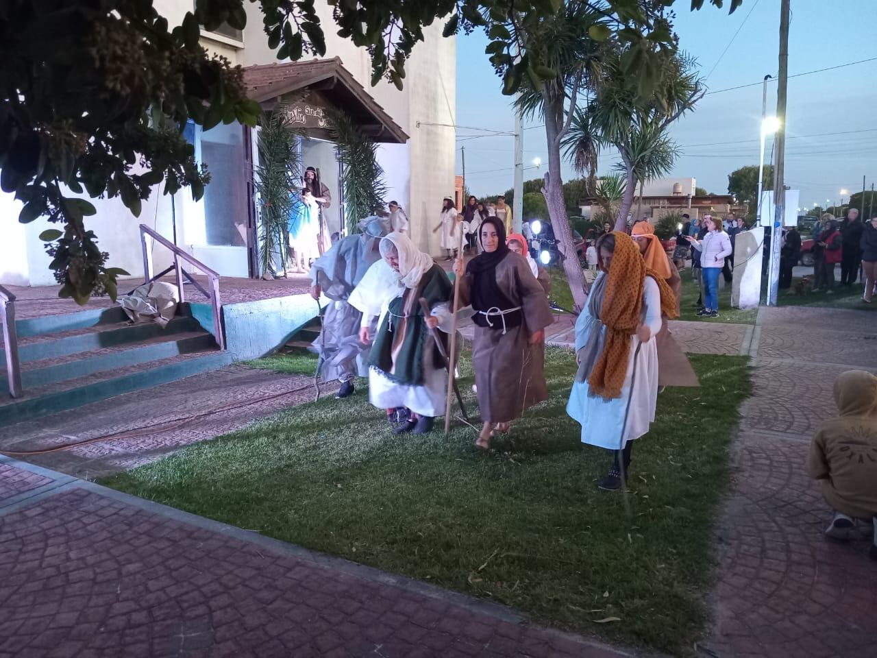 Este fin de semana se llevó a cabo el pesebre viviente en Mar de Cobo
