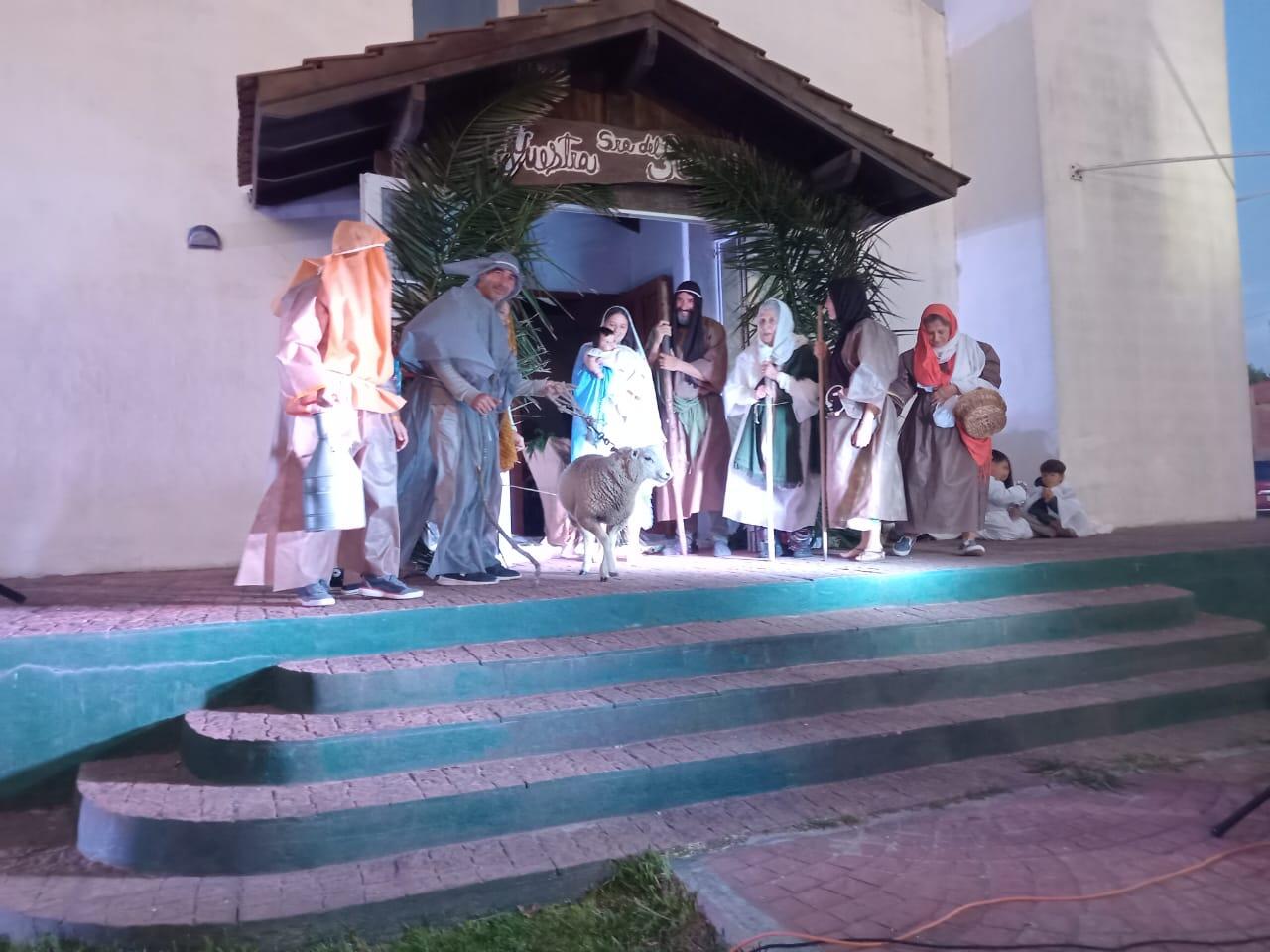 Este fin de semana se llevó a cabo el pesebre viviente en Mar de Cobo