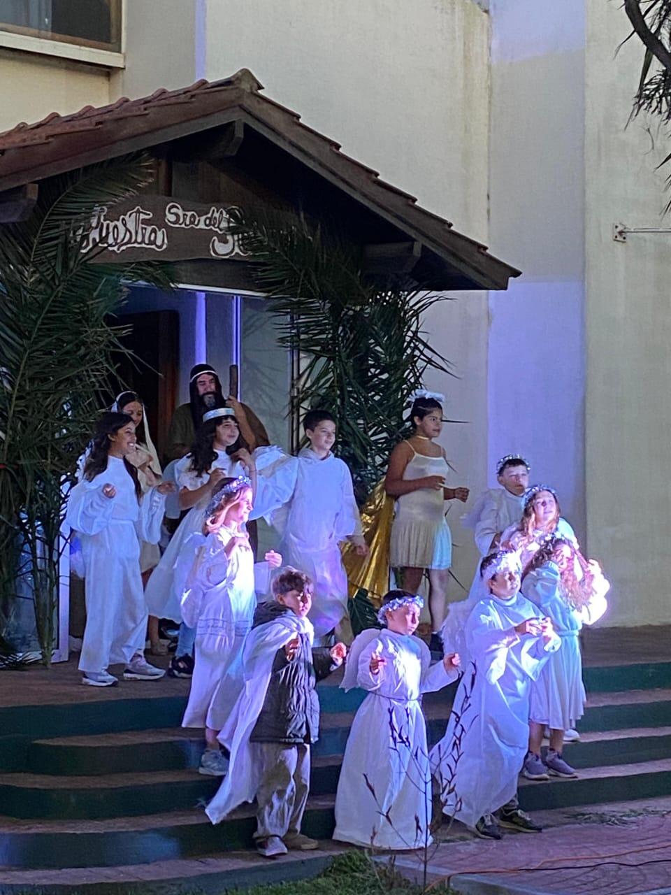Este fin de semana se llevó a cabo el pesebre viviente en Mar de Cobo