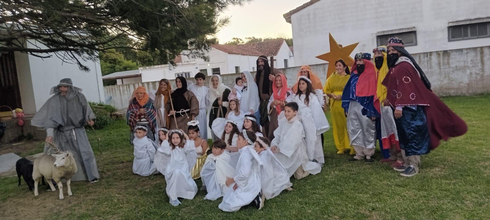 Este fin de semana se llevó a cabo el pesebre viviente en Mar de Cobo