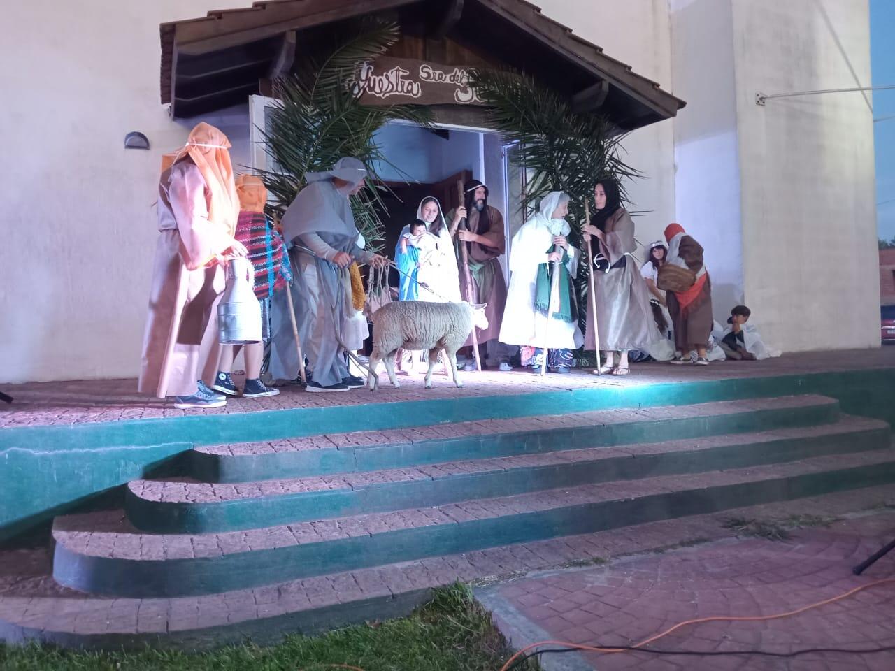 Este fin de semana se llevó a cabo el pesebre viviente en Mar de Cobo