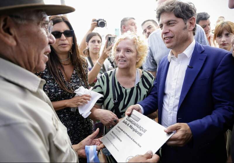 Con la participación de Axel Kicillof, se anunció que el puesto 1 llevará su nombre tras más de 25 años dedicados a cuidar la Reserva de Mar Chiquita.