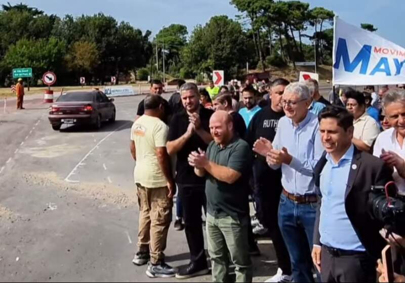 Se trata de los primeros cinco kilómetros de la ruta que une Villa Gesell con Mar Chiquita.