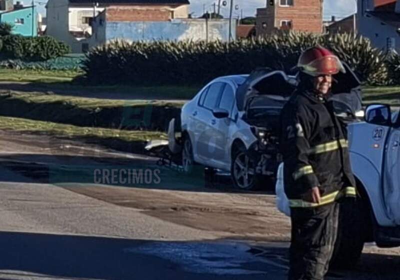 Ocurrió este miércoles por la tarde y a pesar del impacto, no se registraron heridos.