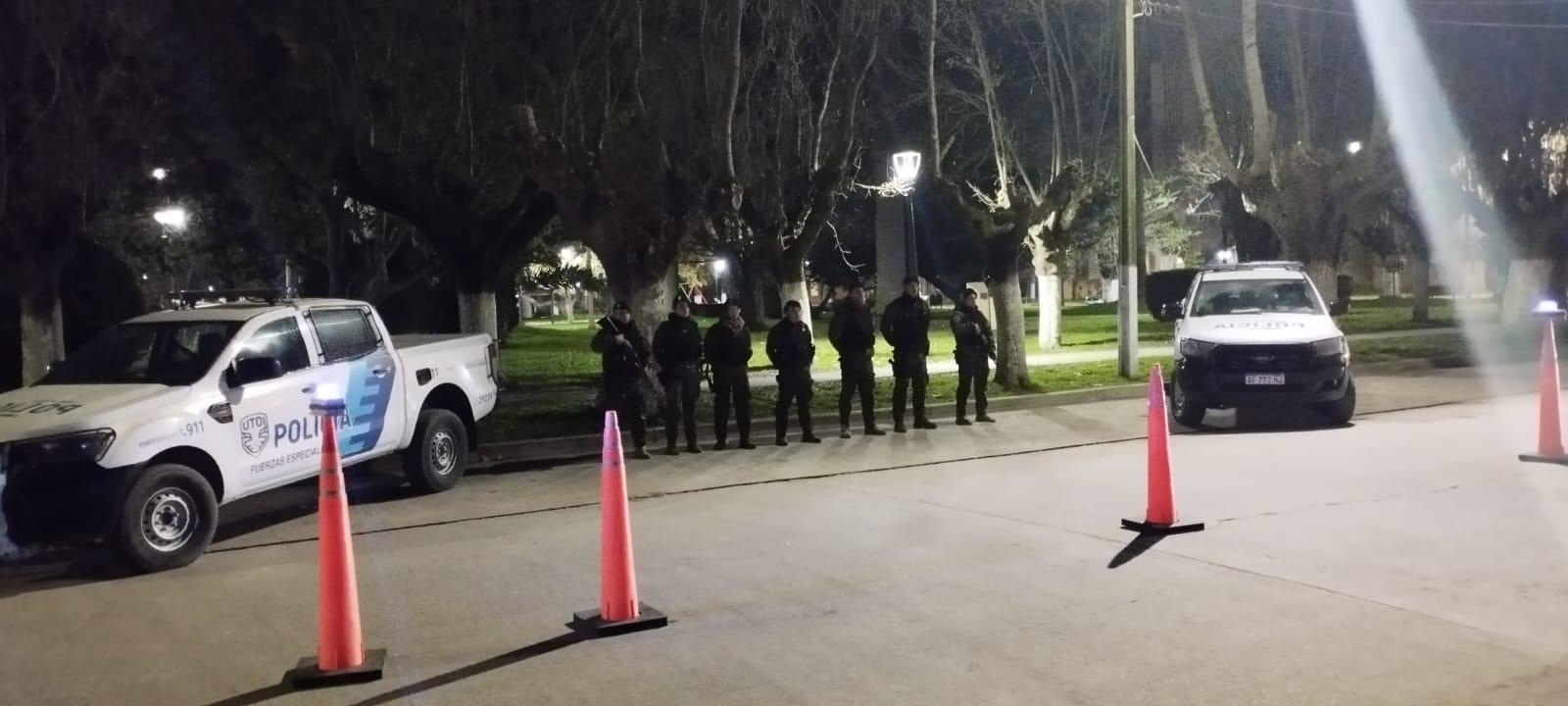 Operativo en Coronel Vidal: fuerzas especiales realizaron controles selectivos en distintos puntos