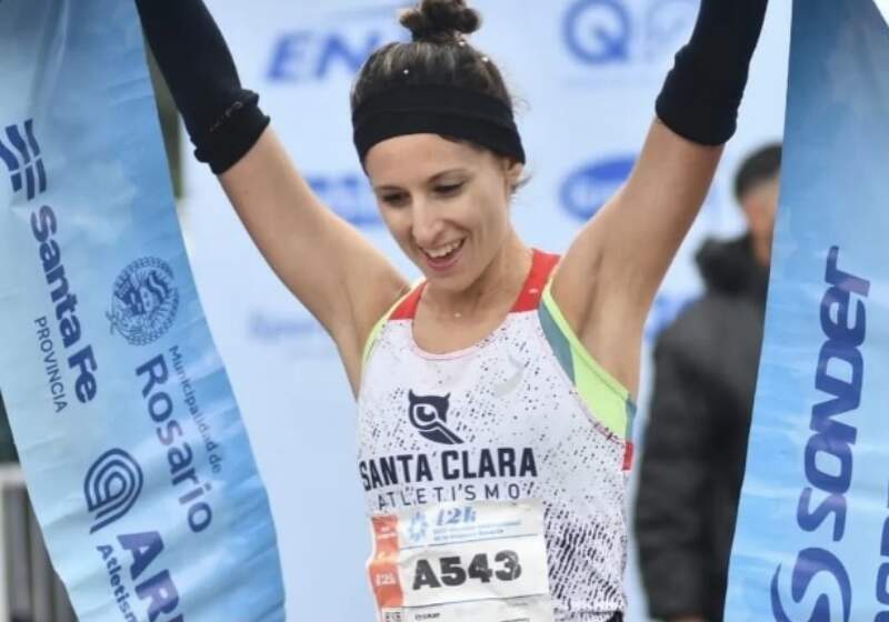 La atleta de Santa Clara se impuso en la XXIII edición de la tradicional competencia en la provincia de Santa Fe.