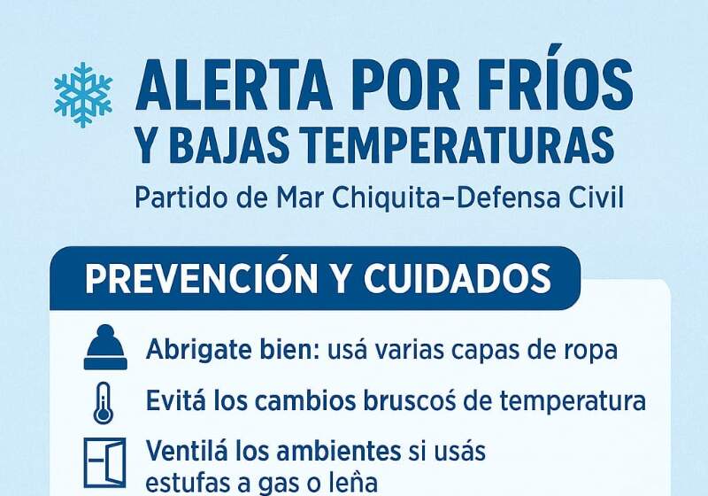Se reforzaron los canales de contacto en caso de emergencia.