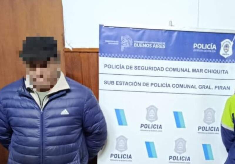 El sujeto fue interceptado durante el fin de semana en calle Alem. Intervino el Juzgado de Garantías Nº 1 de Mar del Plata