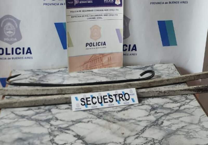 El adolescente quedó a disposición del Fuero Penal Juvenil por amenazas, daño agravado y resistencia a la autoridad.