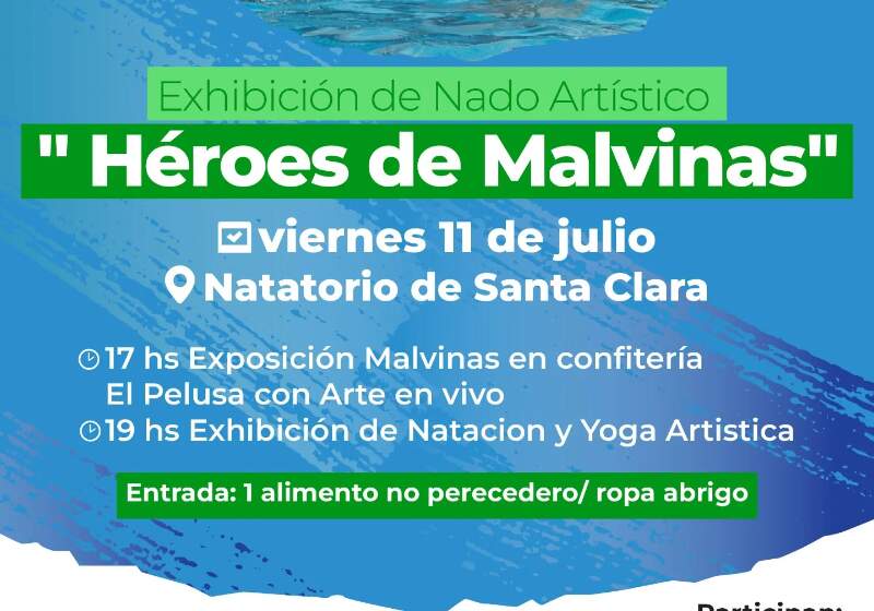 El evento se realizará este viernes en el Natatorio municipal con actividades culturales y deportivas abiertas a la comunidad.