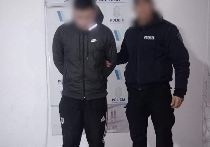 El joven de 19 años fue trasladado a la cárcel de Batán.