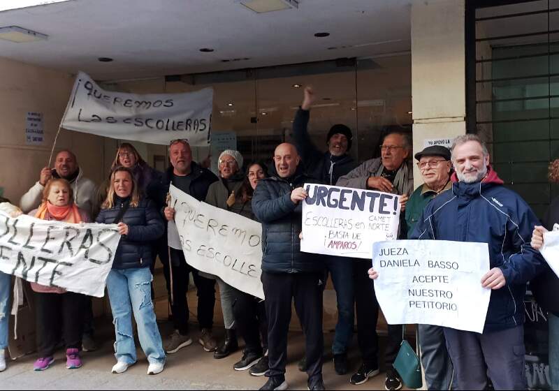 Se manifestaron en el juzgado que dictó la medida cautelar.