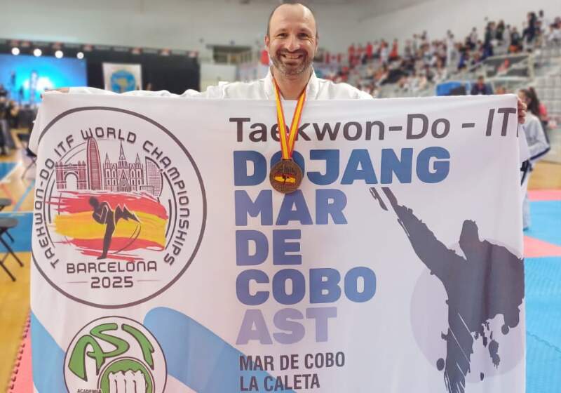 Ariel Vargas representó a la Argentina y al Partido de Mar Chiquita en una competencia de nivel mundial y se subió al podio.