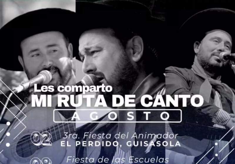  El cantor y Secretario de Cultura de Mar Chiquita recorrerá localidades bonaerenses con presentaciones durante todo agosto.