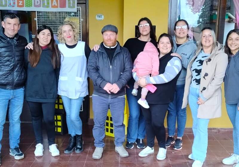 El intendente habló de la realización de mejoras, proyectos recreativos y el edificio propio para la institución.