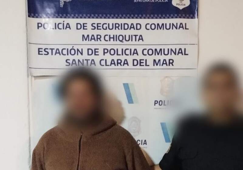 Fue trasladado a la cárcel de Batán tras ingresar a una vivienda y sustraer elementos. La policía recuperó lo robado y lo devolvió a la víctima.