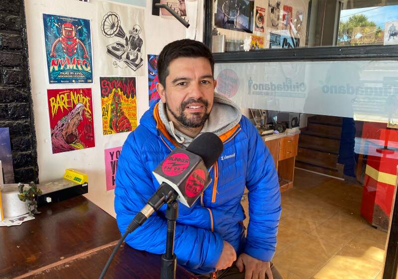 El candidato del Nuevo Más analizó el escenario electoral y planteó una “Mar Chiquita normal” con "salarios dignos, escuelas en pie y coherencia ideológica".