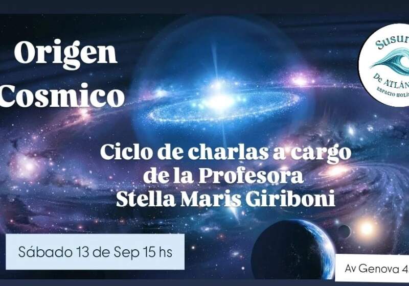 La profesora Stella Maris Giriboni brindará una charla abierta en Espacio Holistico. La actividad incluye té compartido y entrada libre.
