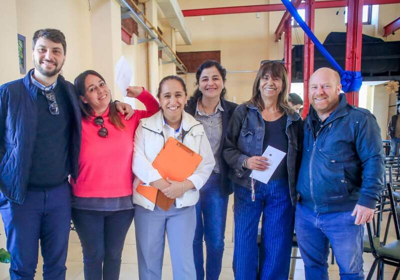 El acto, encabezado por el intendente Mar Chiquita, contó con la participación de instituciones como los Centros de Jubilados de Mar de Cobo y Vivoratá.