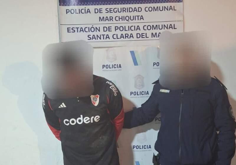 El hecho ocurrió en calle Bariloche al 300; los imputados intentaron agredir a efectivos.